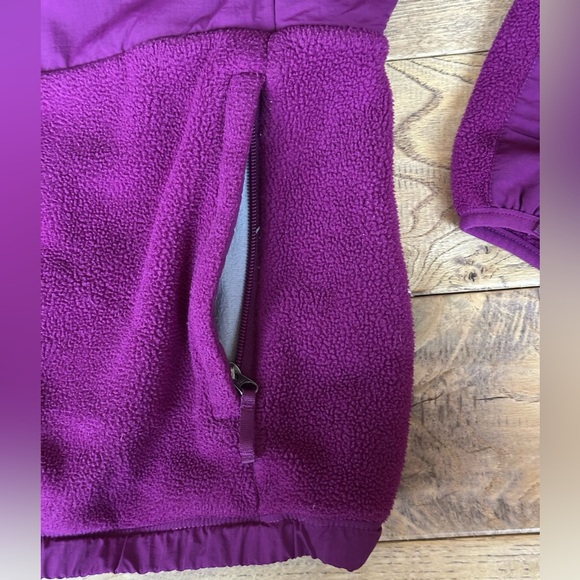 The North Face Girls Denali Jacket Purple size Large 14/16 - Picture 4 of 14